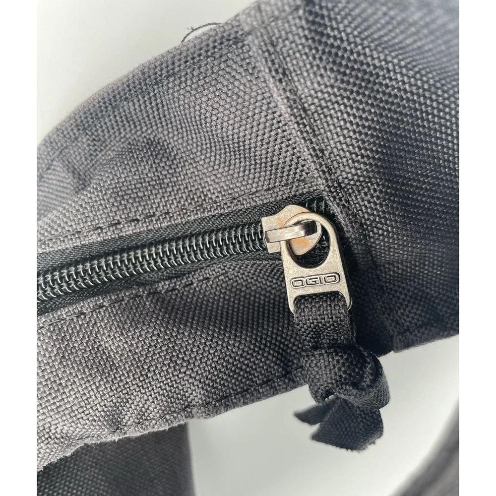 OGIO Brooklyn Bag Gray Messenger Padded Laptop Shoulder Crossbody School Purse